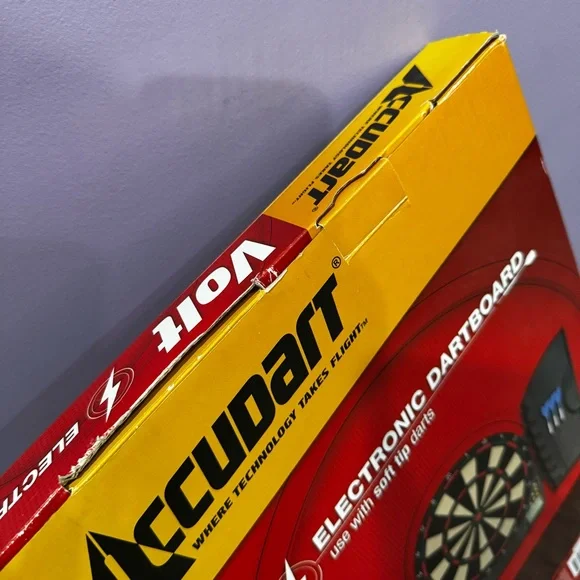 SOLD NEW Accudart Volt Electronic Dartboard - Picture 7 of 7